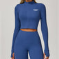 Cropped Zip Up