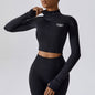 Cropped Zip Up