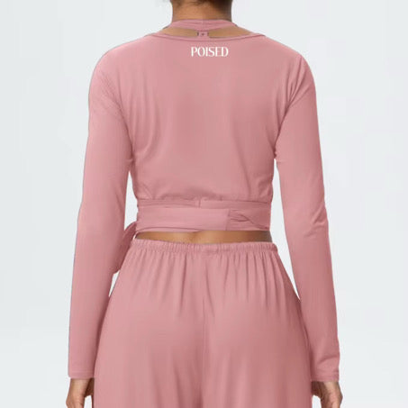 Poised Flavored Wrap Top