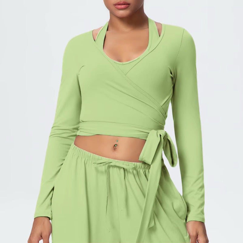 Poised Flavored Wrap Top