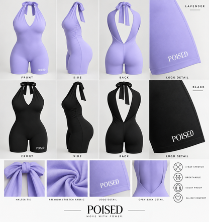 The Poised Performance Romper ⭐️